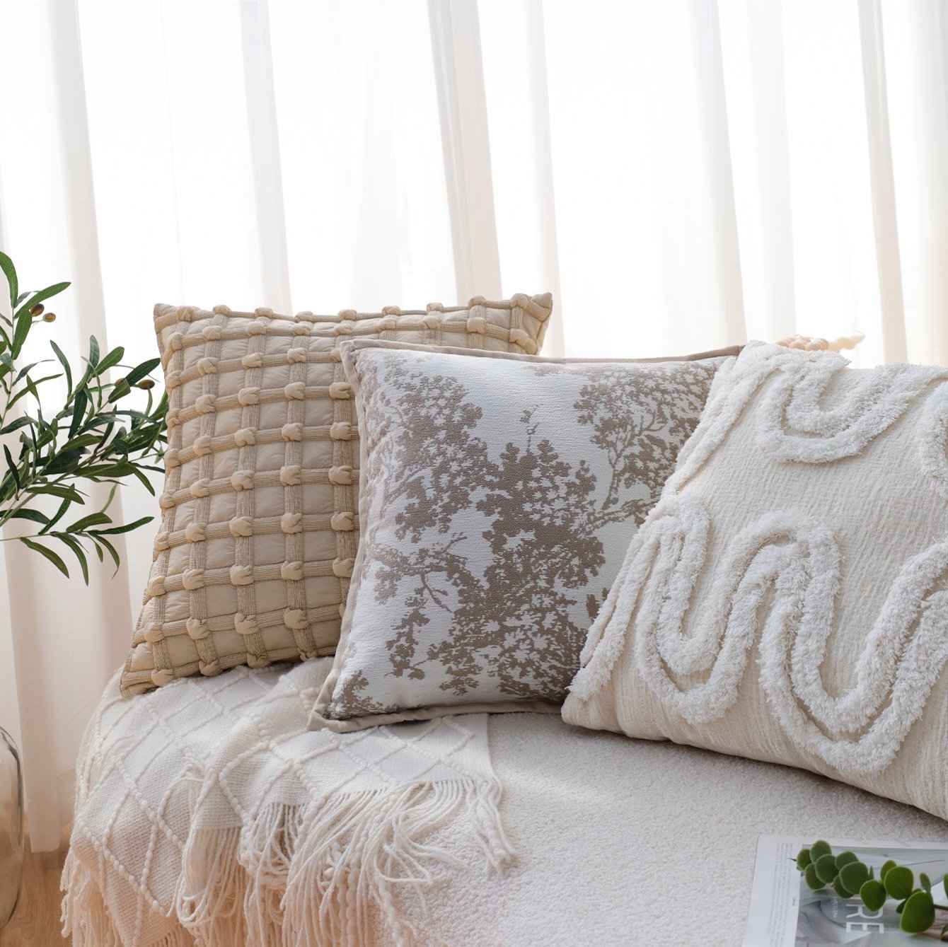 Pillow Cover - Flora | 18x18 | Last Chance